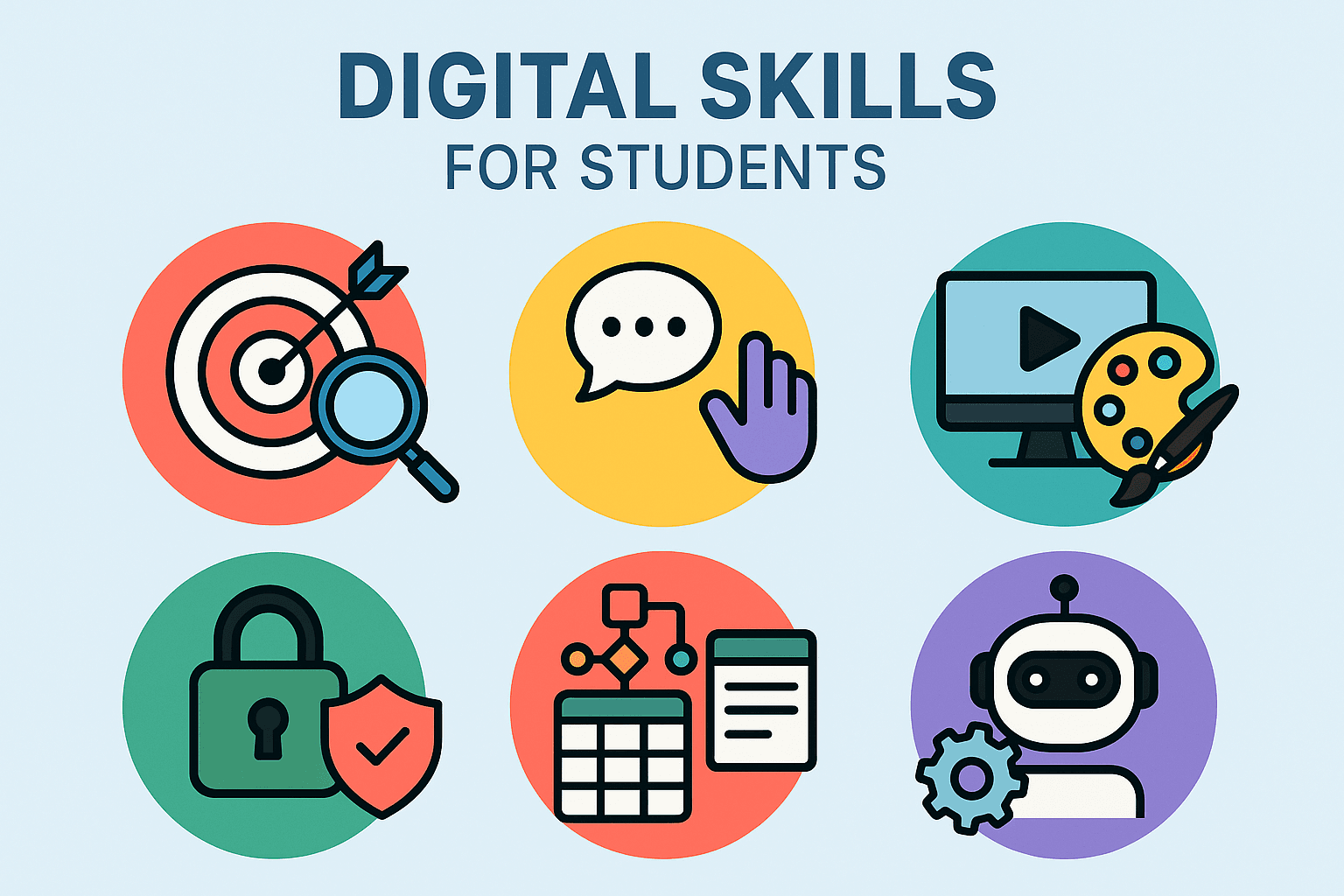 Trang bị toàn diện kiến thức và kỹ năng số cho sinh viên theo khung năng lực của Bộ Giáo dục và Đào tạo