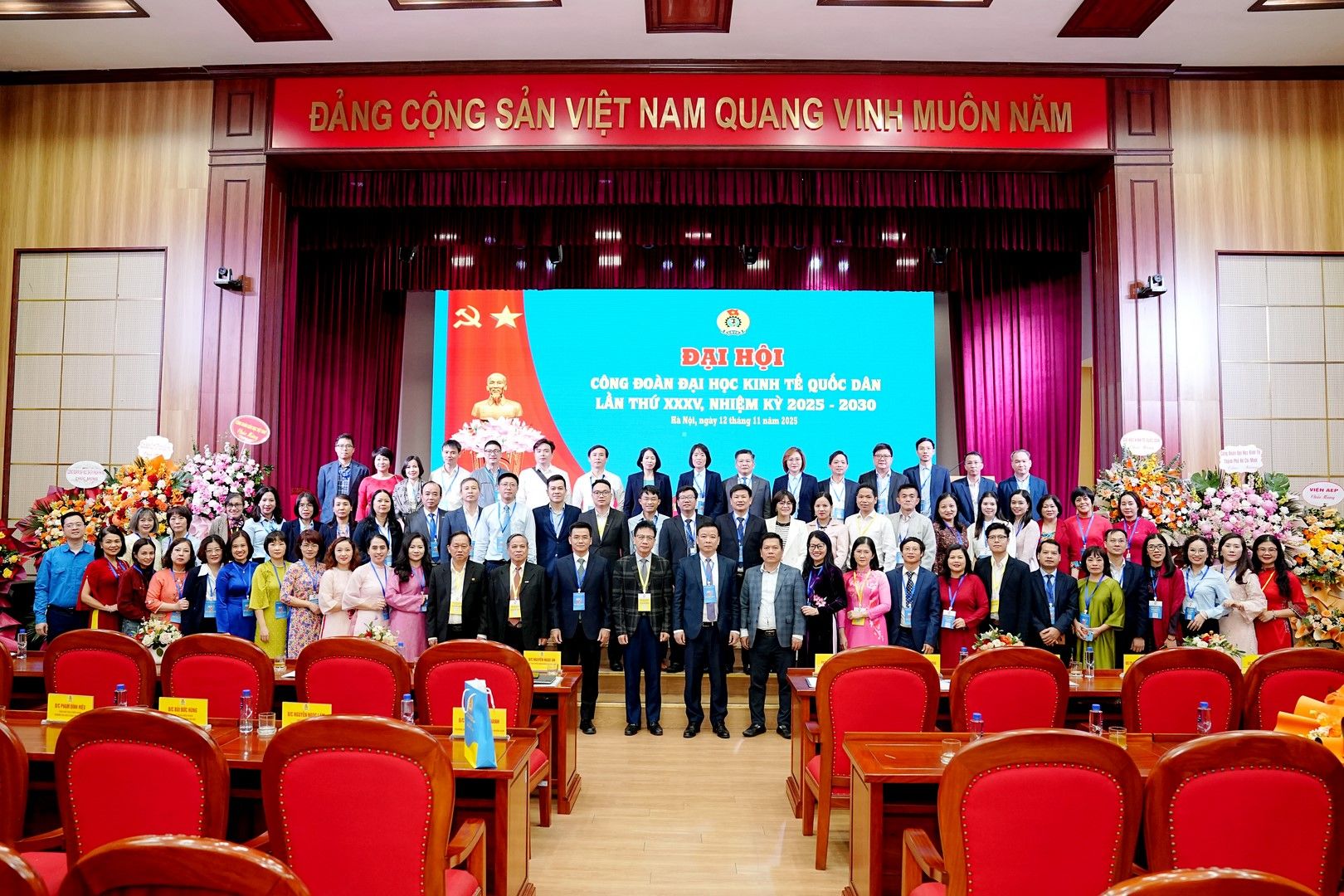 Đại hội Công đoàn Đai học Kinh tế quốc dân nhiệm kỳ 2025 - 2030