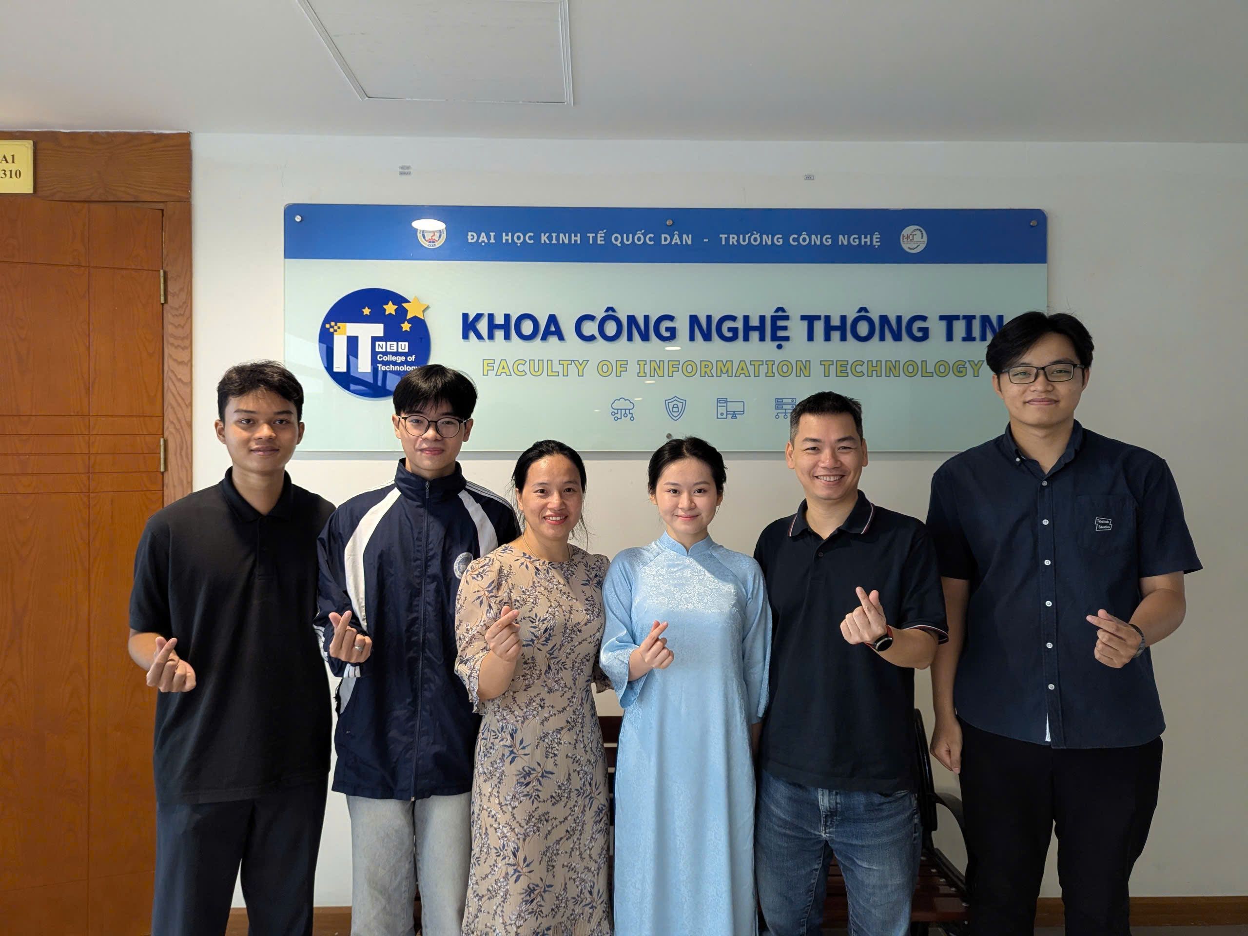 Sinh viên Nguyễn Diệp Anh – niềm tự hào của Khoa Công nghệ thông tin với học bổng SEED 2025